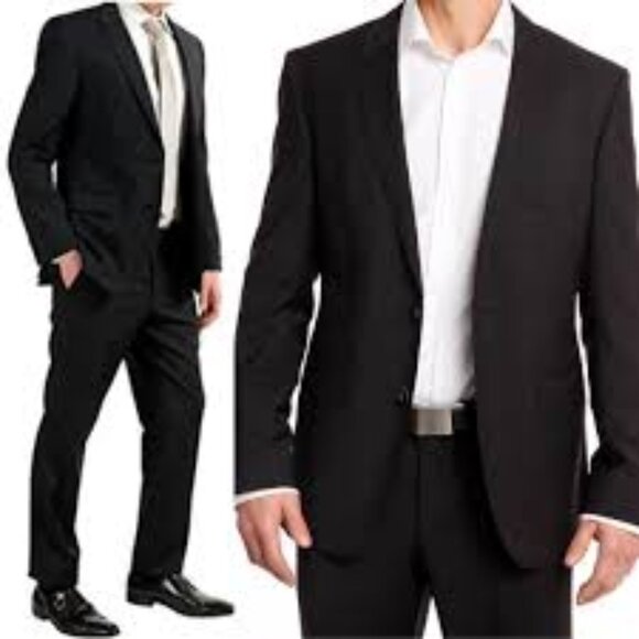 Hugo Boss Black Sport Coat The James/3 Wool Slim Fit Lined Single Breast… - Picture 1 of 16